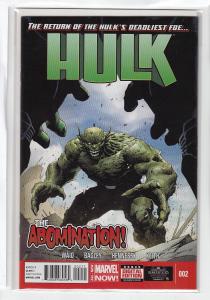 HULK (2014 MARVEL) #2 NM-