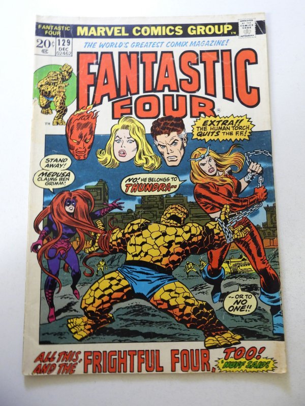 Fantastic Four #129 (1972) VG+ Condition