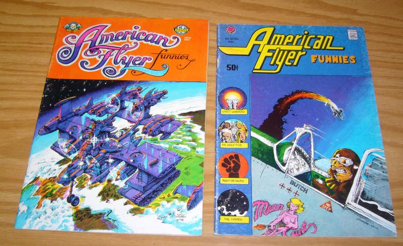 American Flyer Funnies #1-2 FN- complete series larry todd - welz - sutherland