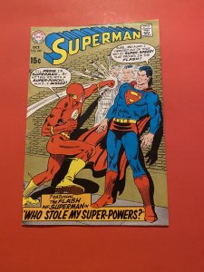 Superman #220 (1969) Sulver she flash cover