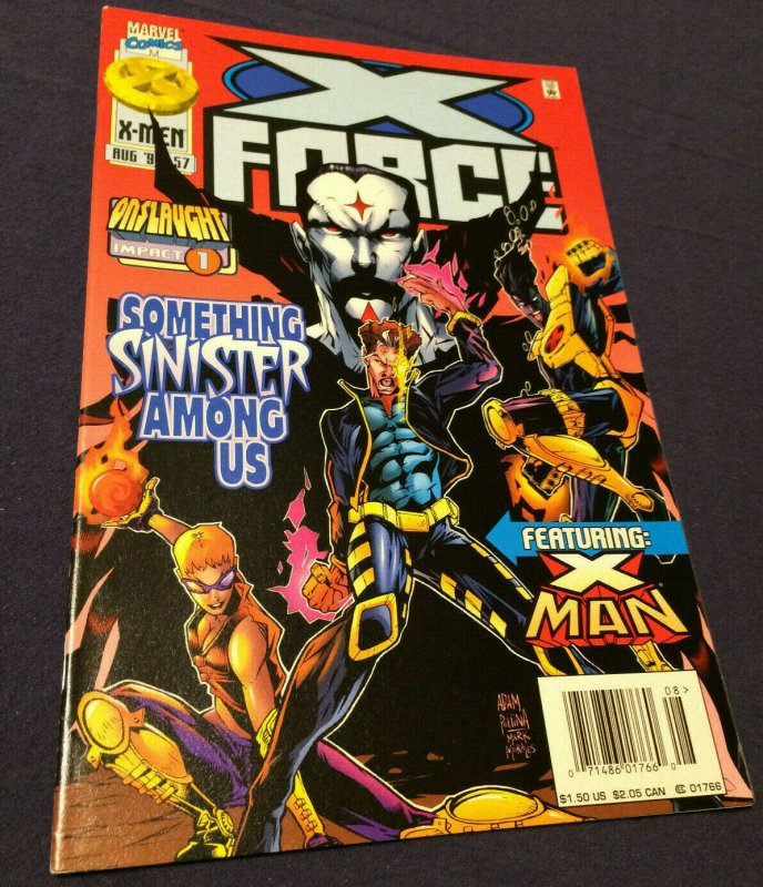 X Force #57 (1996) VF/NM X-Men Feat. X Man Something Sinister Among US Marvel