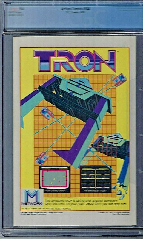 Action Comics # 544 CGC 9.8 1st Lex Luthor Battle Armor & New Brainiac