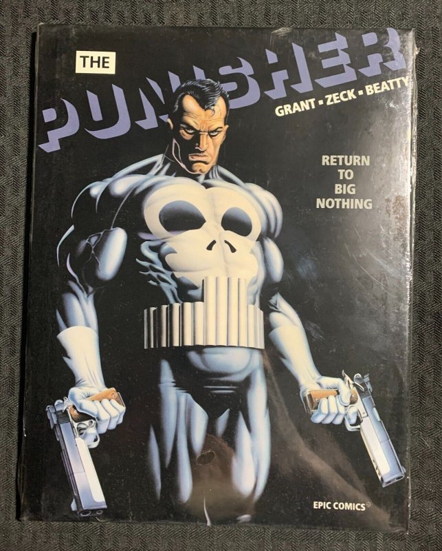 1989 THE PUNISHER Return To Big Nothing SEALED Hardcover / Epic Comics