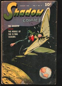 The Shadow Vol 7 #10 1948-Bob Powell-sci-fi issue Nick Carter -Doc Savage -ke...