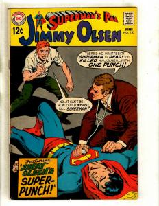 Lot Of 5 Superman's Pal Jimmy Olsen DC Comic Books # 109 120 125 127 130 GK5