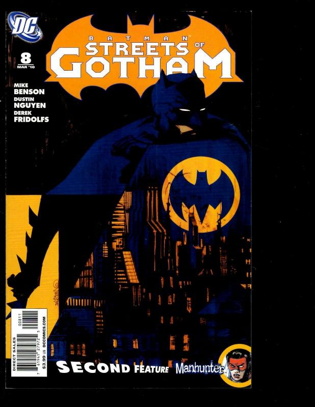 Lot of 8 Streets of Gotham DC Comic Books 9 8 7 5 4 3 2 1 Batman Joker SM11