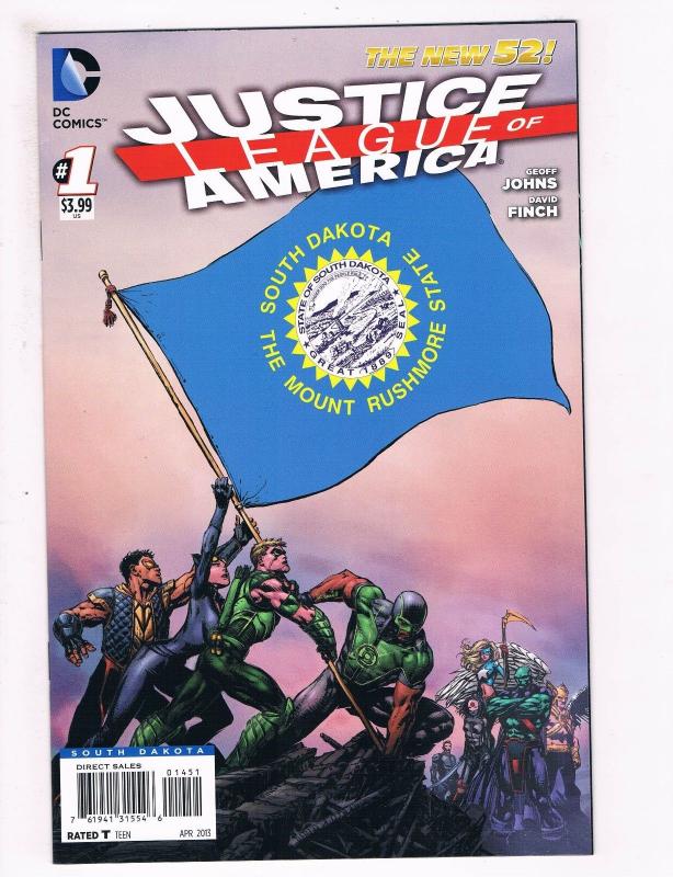 Justice League Of America #1 NM 1st Print South Dakota Variant DC Comic Book S66