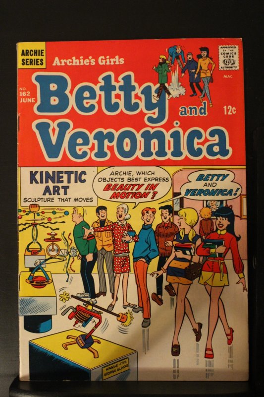 Archie's Girls Betty and Veronica #162 (1969) VF/NM or better! Kinetic A...