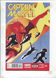 Captain Marvel 2 pcs #2-3 - David Lopez Covers (9.2) 2014