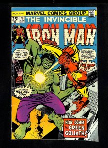 Iron Man #76 Incredible Hulk!