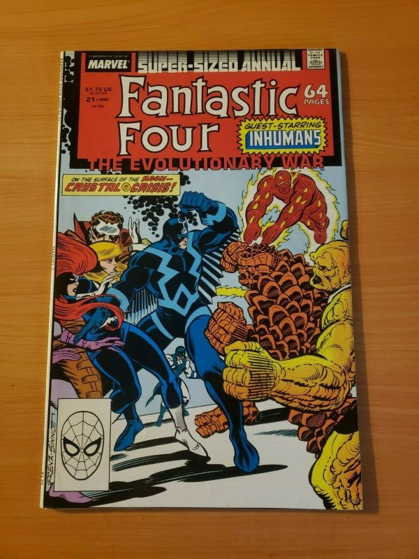 Fantastic Four Annual #21 Direct Market Edition ~ NEAR MINT NM ~ 1988 Marvel