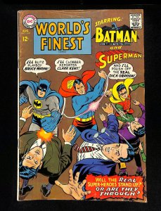 World's Finest Comics #168 Batman Superman!