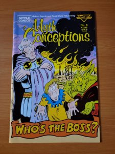 Myth Conceptions #8 ~ NEAR MINT NM ~ 1989 Apple Comics