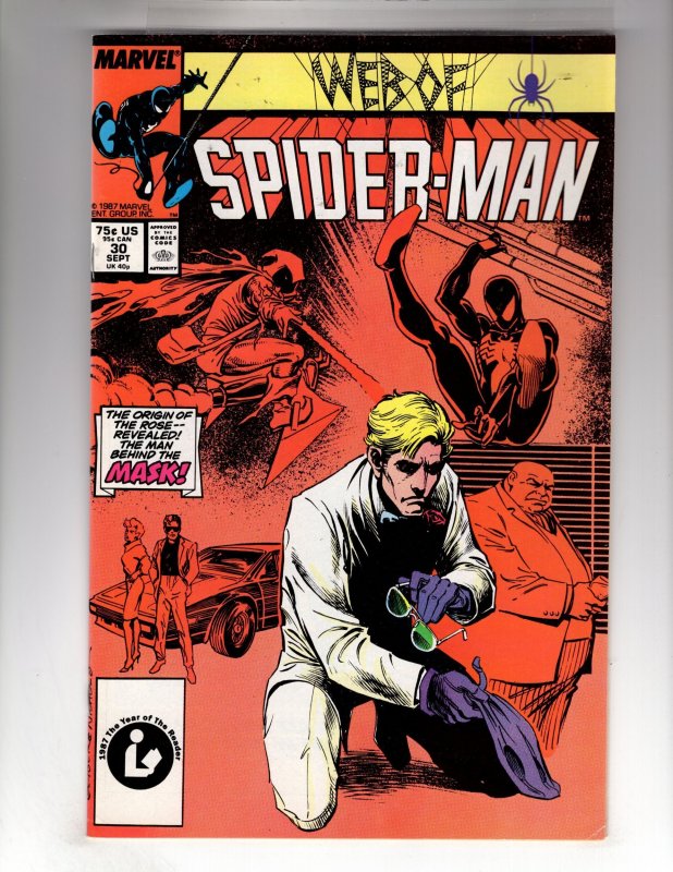 Web of Spider-Man #30 (1987)   / ID#138