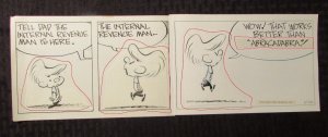 Late 80's Early 90's THE SMITH FAMILY Original Comic Strip Art 16.5x5.5 11/26