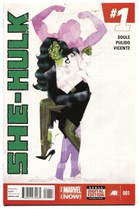 SHE-HULK #1 Marvel 2014 Marvel First issue