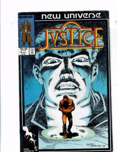 Lot of 5 Justice Marvel Comic Books #7 8 9 10 11 BH45 