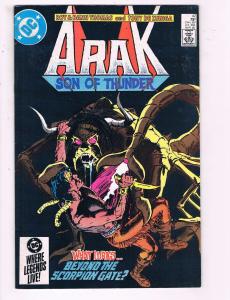 Arak Son Of Thunder #42 VF DC Comics Comic Book DE19
