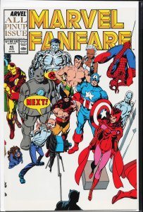Marvel Fanfare #45 (1989) Editori-Al