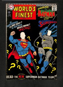 World's Finest Comics #167 Superman Batman!