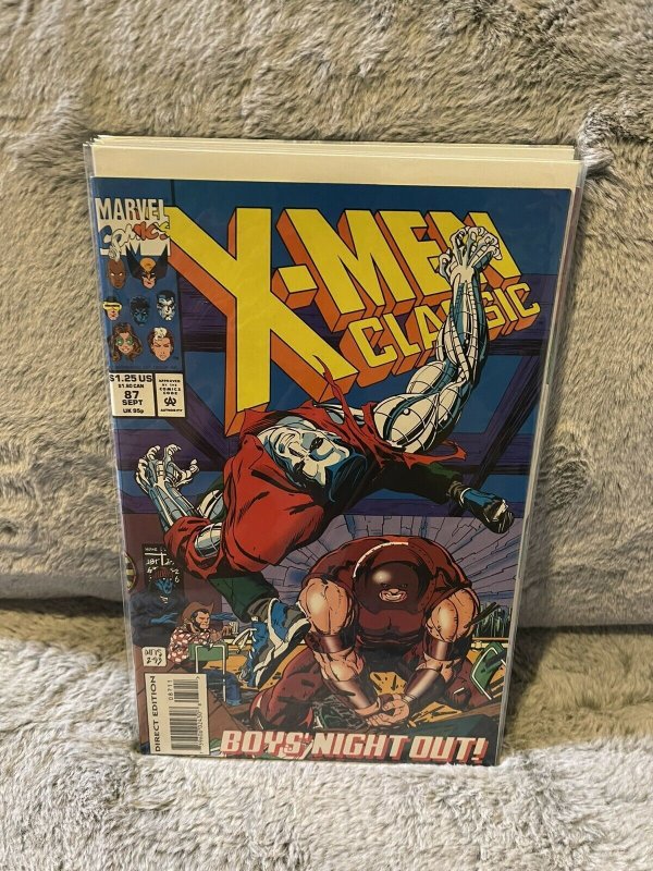 Lot Of 8 Books  CLASSIC X-MEN #28 73 84 87 89 101 102 103 Marvel Comics