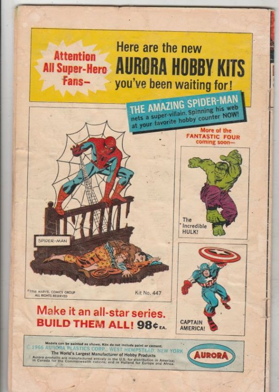 Thor, the Mighty #135 (Dec-66) VG+ Affordable-Grade Thor