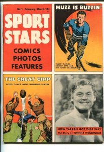 Sport Stars--#1--1946--COMIC BOOK--Parents--FN