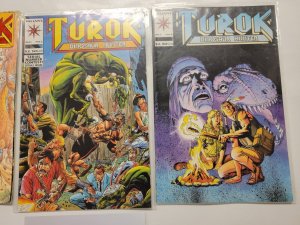 3 Turok Dinosaur Hunter Valiant Comic Books #1 2 4 44 TJ7