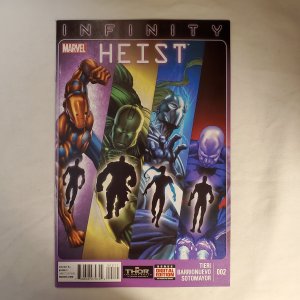 Infinity Heist 2 Very Fine/Near Mint Cover by Alejandro Barrionuevo