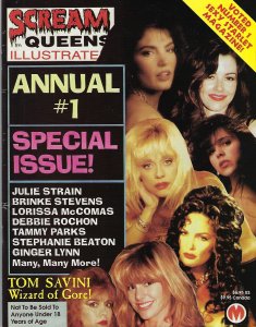 Scream Queens Illustrated Annual # 1 Special Issue !!!
