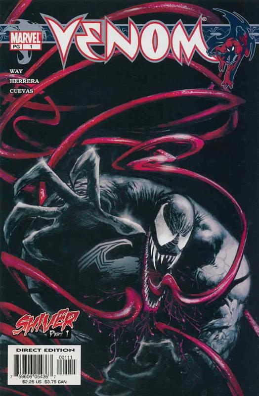 Venom #1 VF; Marvel | save on shipping - details inside