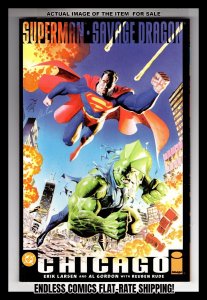 Superman & Savage Dragon: Chicago #1 (2002) Prestige Format    / EBI#3