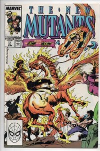NEW MUTANTS #77, VF/NM Valkyrie Flame, Marvel 1983 1989, more in store