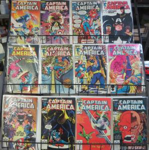 Captain America (Marvel 1984) #287-306 Lot of 19Diff Nomad Red Skull Batroc++