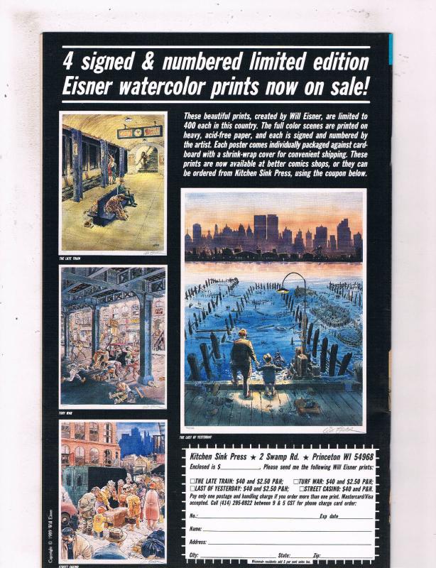 The Spirit #60 VF Kitchen Sink Comics Comic Book Eisner DE25