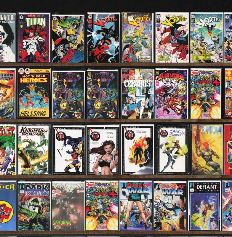 Huge Lot 150+ Comics with Warriors Of Plasm, Batman: Gotham Nights & More!