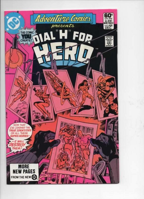 ADVENTURE COMICS #488, VF/NM, Dial H for Hero, 1938 1981, more in store