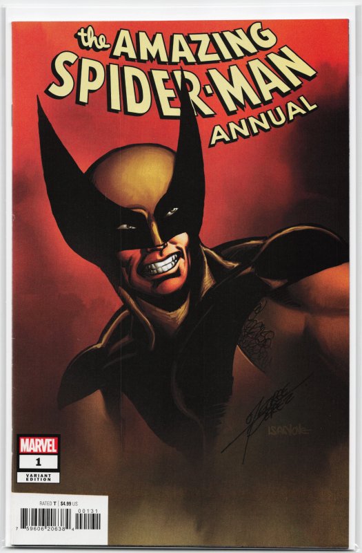 The Amazing Spider-Man Annual Perez Cover (2023) Spider-Man