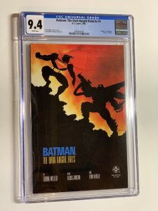 Batman The Dark Knight Returns 4 cgc 9.4 wp DC comics 1986