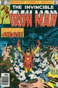 Iron Man #148 Newsstand Edition (1981)