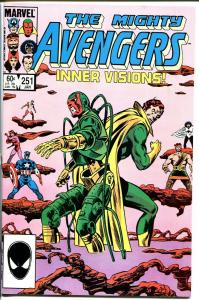 AVENGERS #251-CAPTAIN MARVEL-HIGH GRADE VF/NM