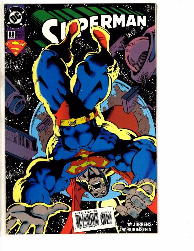 8 Superman DC Comic Book # 83 84 85 86 87 88 89 90 Atom Batman Flash Arrow J217