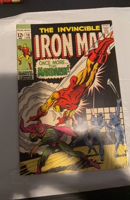 Iron Man #10 (1969) and now the Mandarin