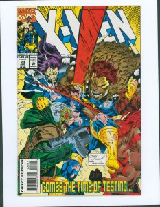 X-Men 23 Rear gatefold cover