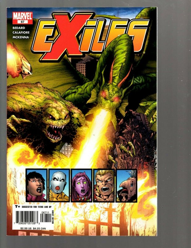 12 Marvel Comics Exiles #55 59 60 61 62 63 64 65 66 67 68 69 EK22 