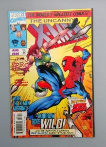 Uncanny X-Men #346, Spider-Man Marvel, 1992 JR1