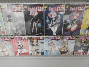 Dollface 1-15 W/ Variants & St. Patrick's Day Specials! Adult Lot Avg NM...