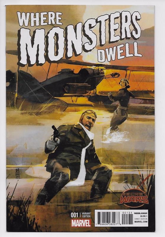 Where Monsters Dwell #1 - 1:25 Maleev Variant (Marvel, 2015) - Unread (VF/NM+)