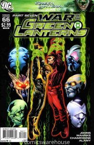 GREEN LANTERN (2005 DC) #66 NM BDFKK5