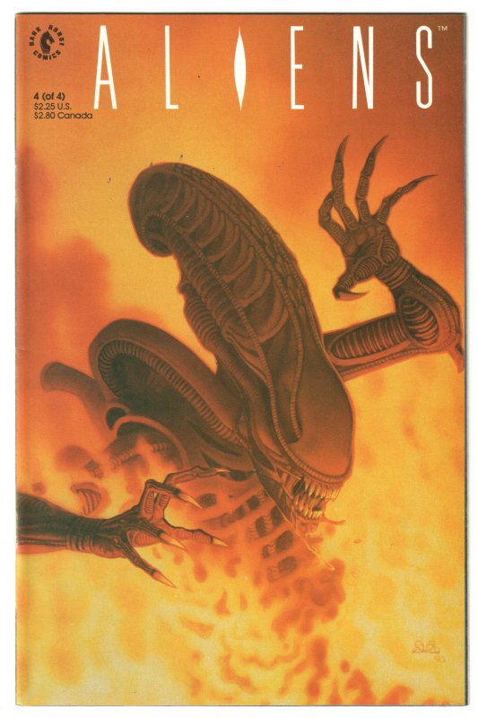 Aliens #1, 2, 3, 4 (1990) Complete set!